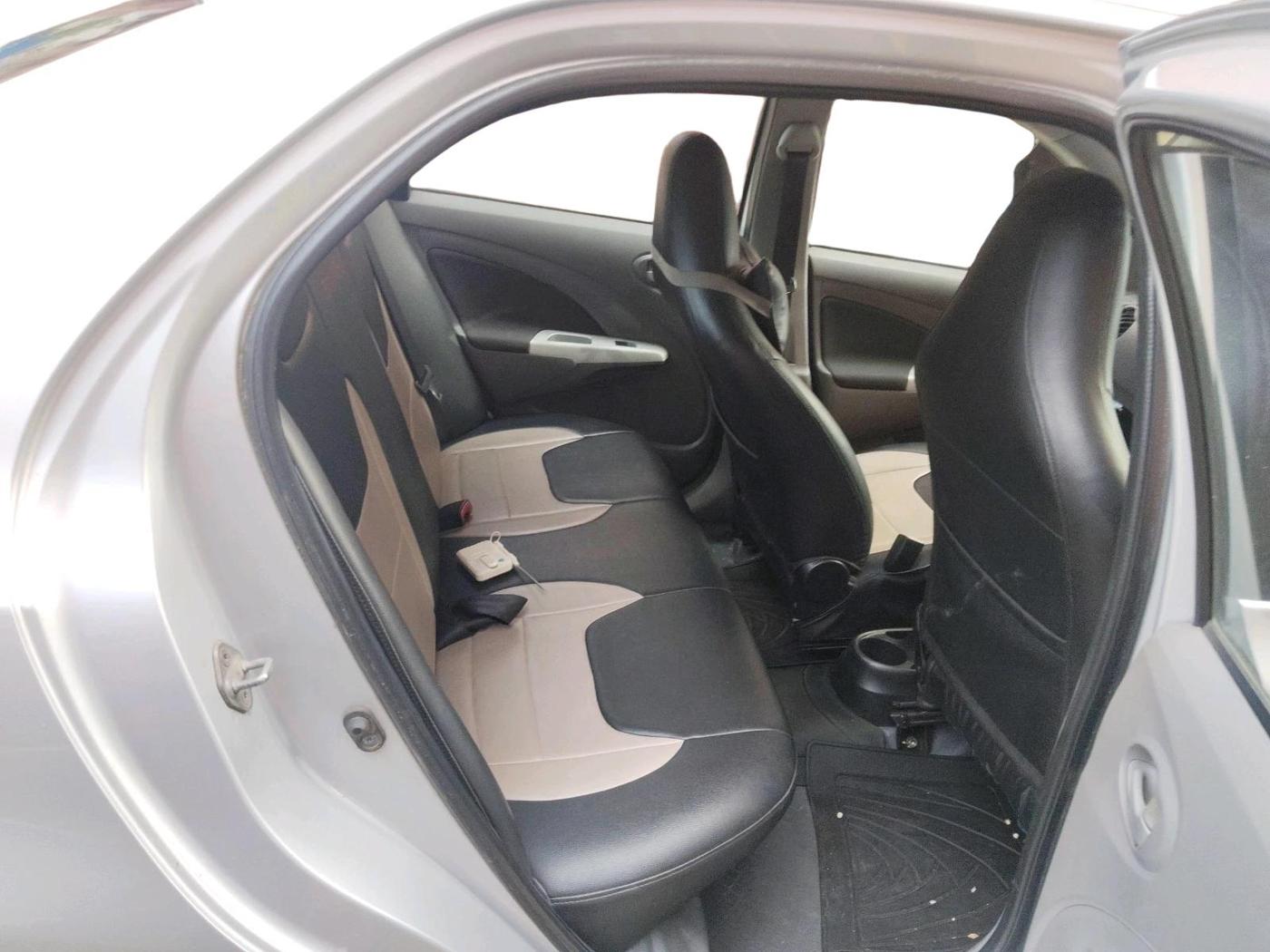 2011 Toyota Etios V, Petrol, Manual, 48,938 km, interior