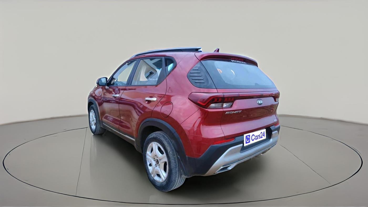 2020 KIA SONET HTX 1.0 IMT, Petrol, Manual, 58,000 km, exterior