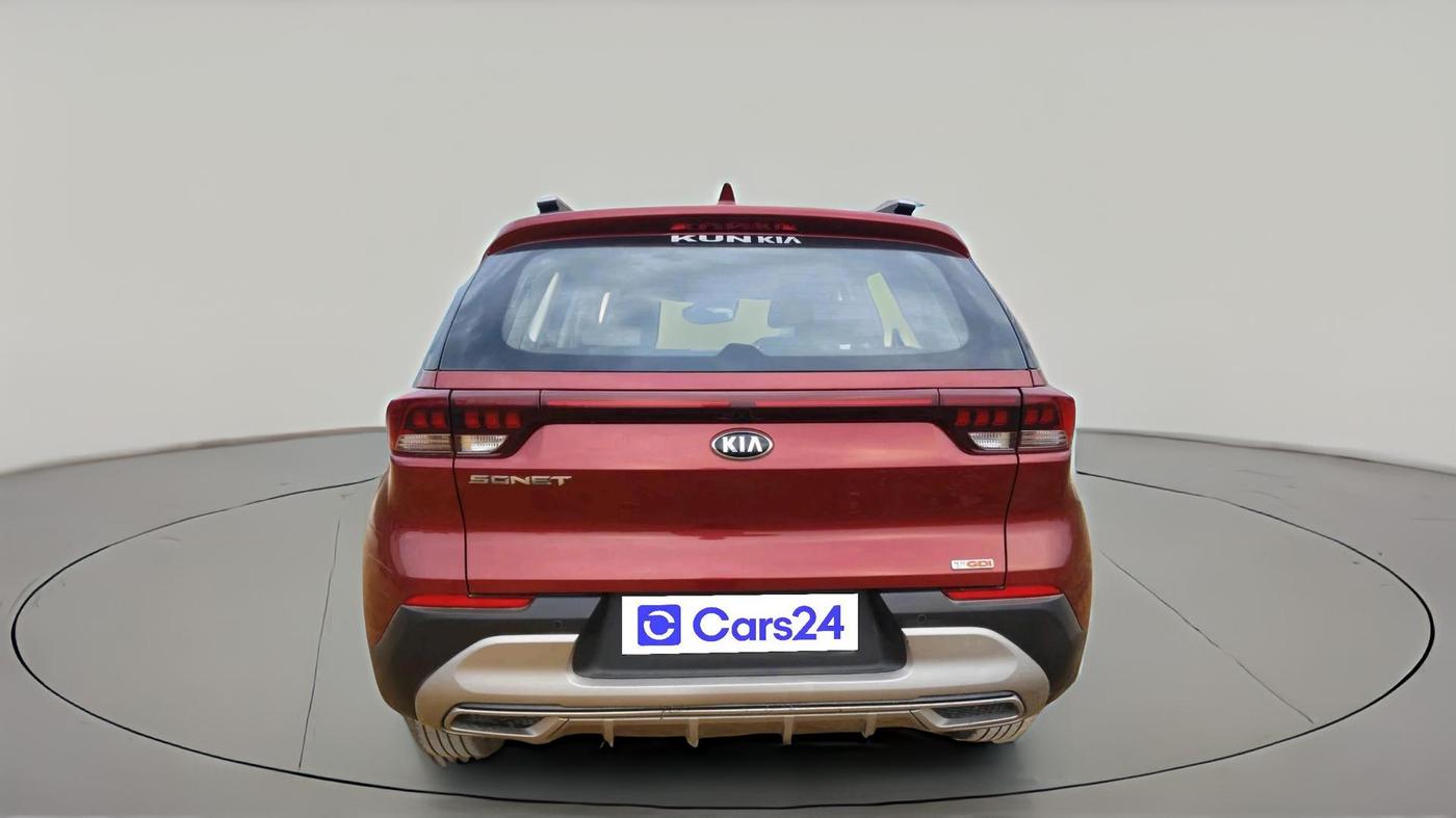 2020 KIA SONET HTX 1.0 IMT, Petrol, Manual, 58,000 km, exterior