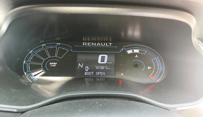 2020 Renault TRIBER RXZ AMT, Petrol, Automatic, 72,387 km, interior