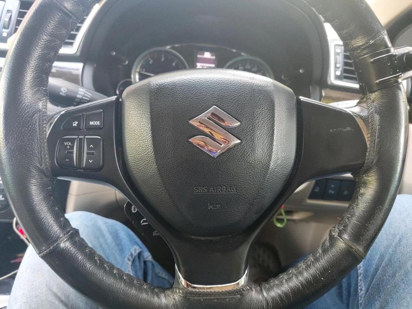 2017 Maruti Ciaz DELTA DIESEL 1.3, Diesel, Manual, 86,856 km, interior