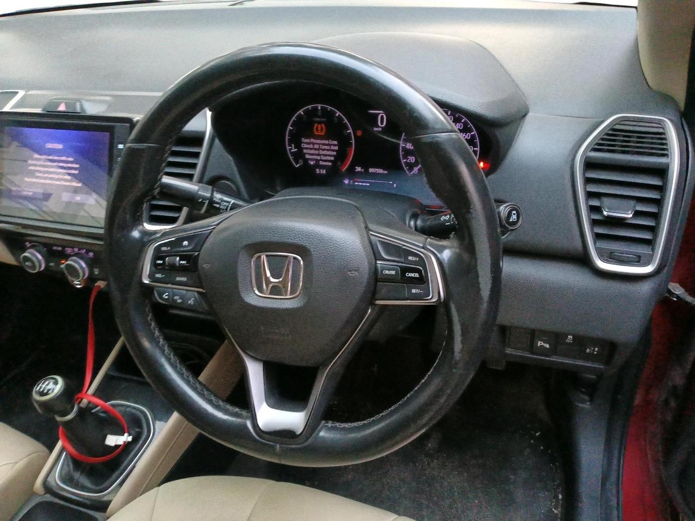 2021 Honda City 1.5L I-VTEC ZX, Petrol, Manual, 97,557 km, interior