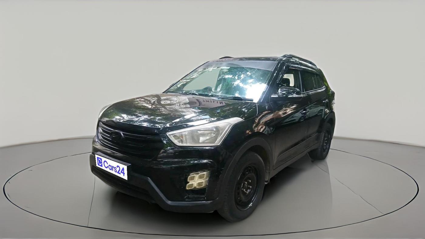 2017 Hyundai Creta E PLUS 1.6 PETROL, Petrol, Manual, 1,14,974 km, exterior