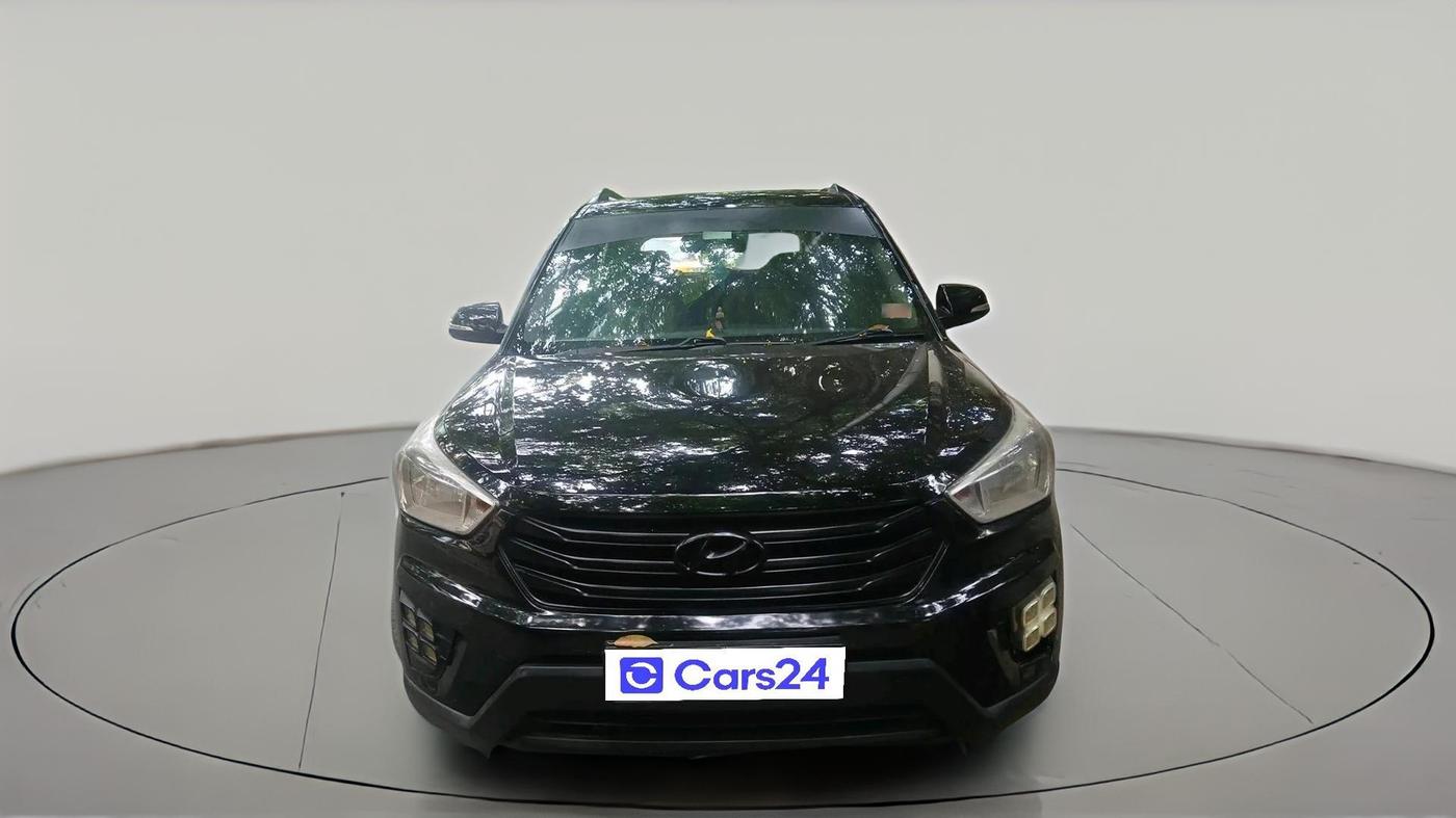 2017 Hyundai Creta E PLUS 1.6 PETROL, Petrol, Manual, 1,14,974 km, exterior