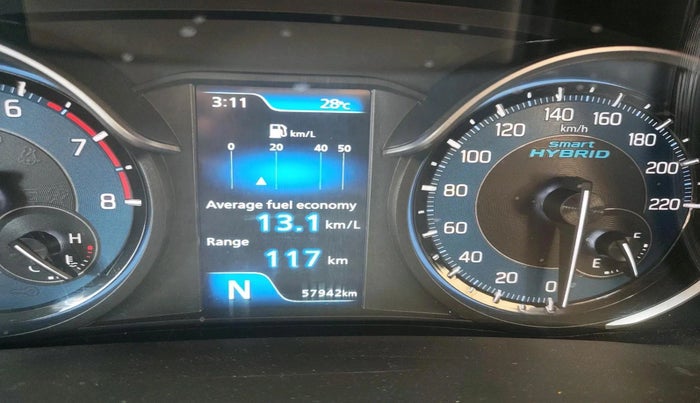 2022 Maruti Ertiga ZXI AT SHVS, Petrol, Automatic, 57,942 km, interior