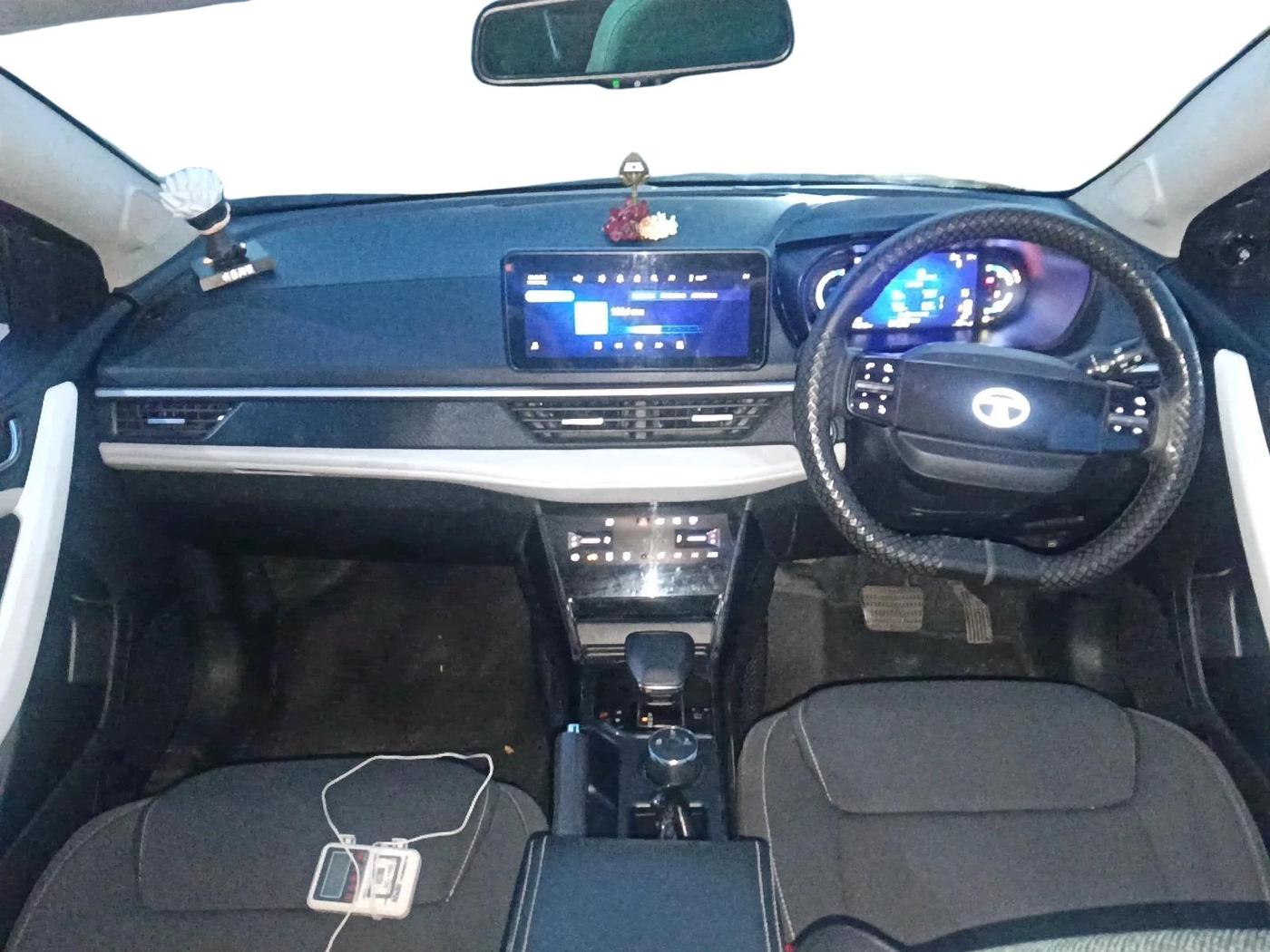 2023 Tata NEXON CREATIVE + AMT 1.5 DIESEL, Diesel, Automatic, 20,588 km, interior