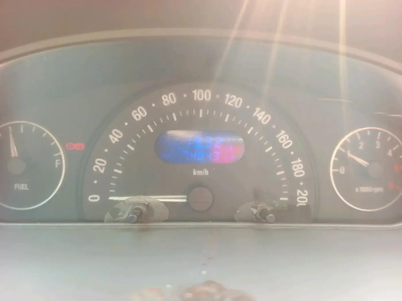 2008 Tata Indica Vista AQUA QUADRAJET, Diesel, Manual, 74,843 km, interior