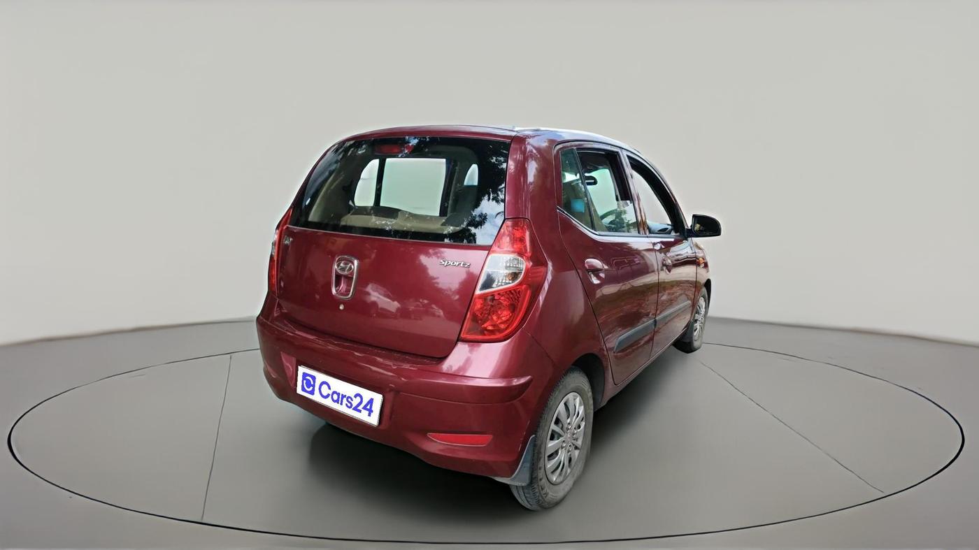 2013 Hyundai i10 SPORTZ 1.2, Petrol, Manual, 50,027 km, exterior