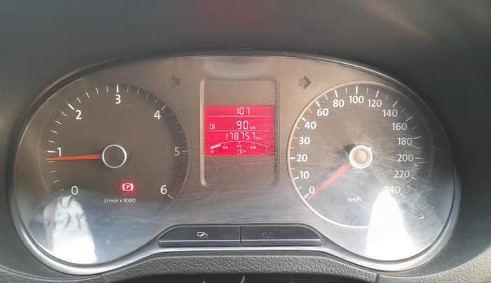 2012 Volkswagen Polo TRENDLINE 1.2L DIESEL, Diesel, Manual, 1,78,757 km, interior