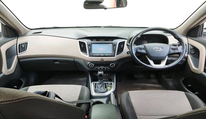 2017 Hyundai Creta SX PLUS AT 1.6 PETROL, Petrol, Automatic, 64,984 km, interior