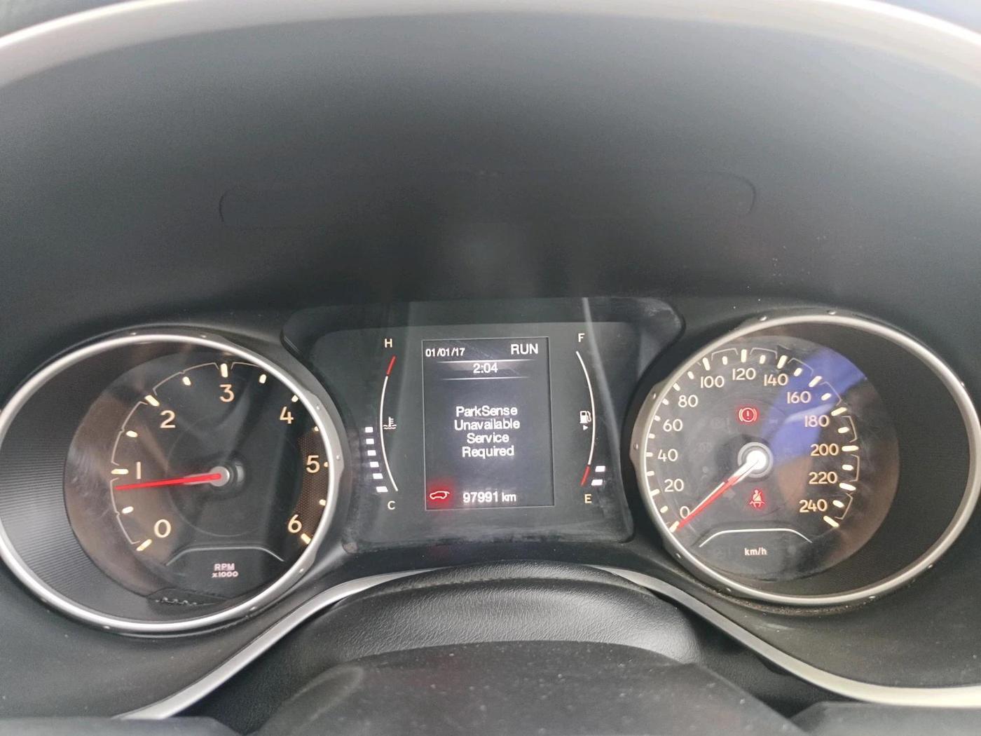 2018 Jeep Compass LIMITED (O) 2.0 DIESEL, Diesel, Manual, 97,991 km, interior