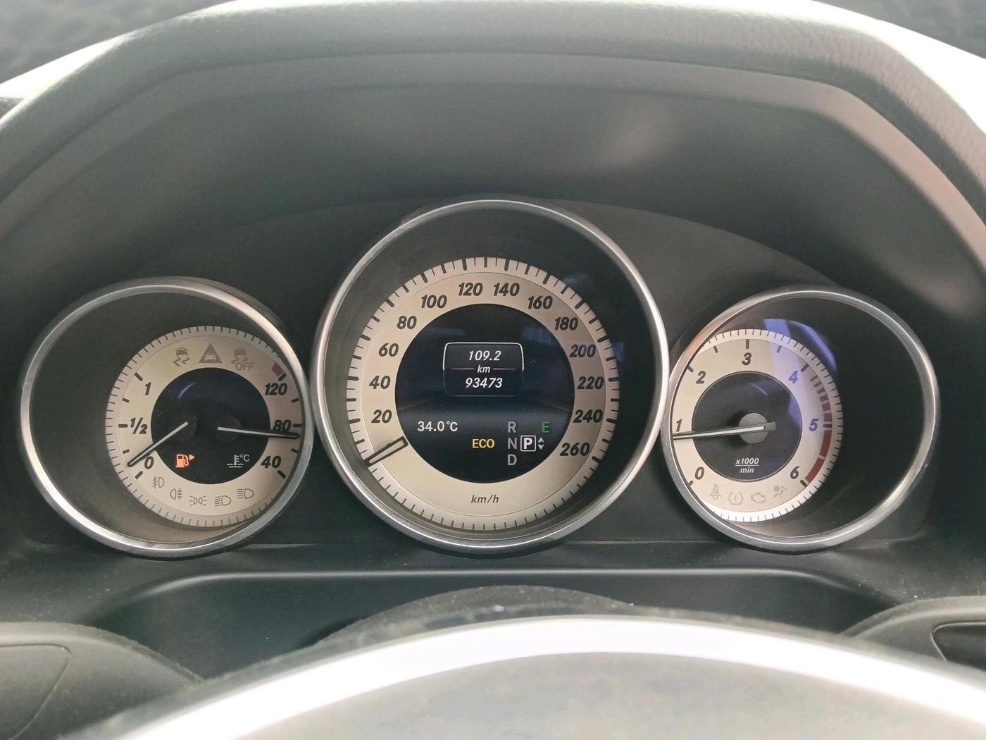 2014 Mercedes Benz E Class E250 CDI, Diesel, Automatic, 93,473 km, interior