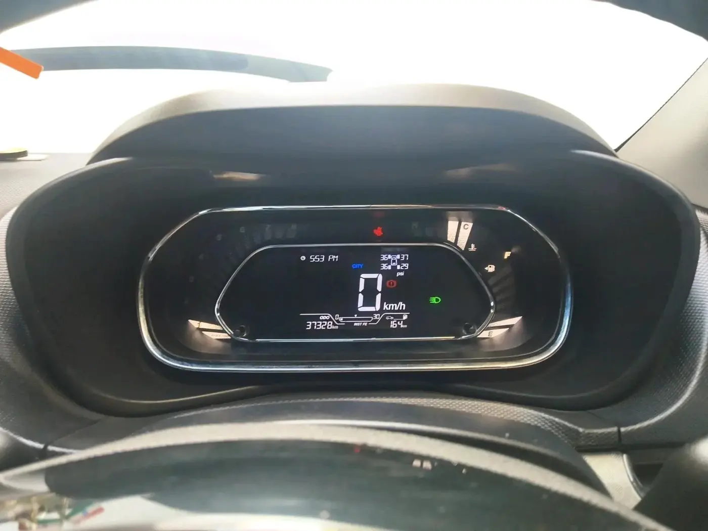 2021 Tata NEXON XZ PLUS PETROL SUNROOF, Petrol, Manual, 37,328 km, interior