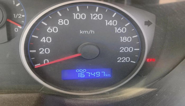 2010 Hyundai i20 SPORTZ 1.2, CNG, Manual, 1,67,497 km, interior