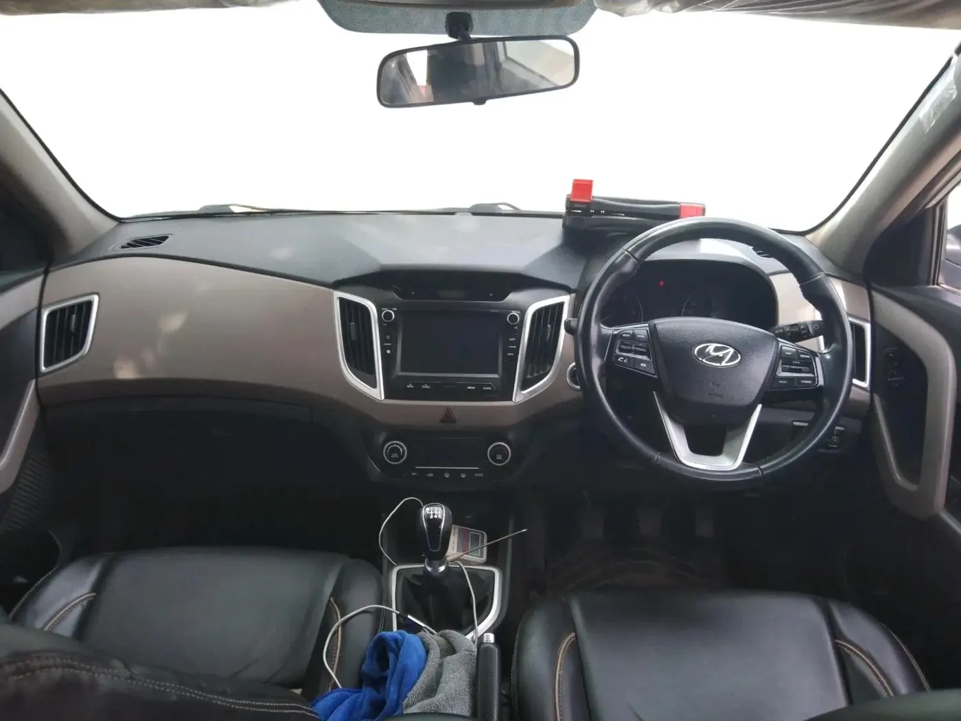 2019 Hyundai Creta SX 1.6 DIESEL, Diesel, Manual, 65,936 km, interior