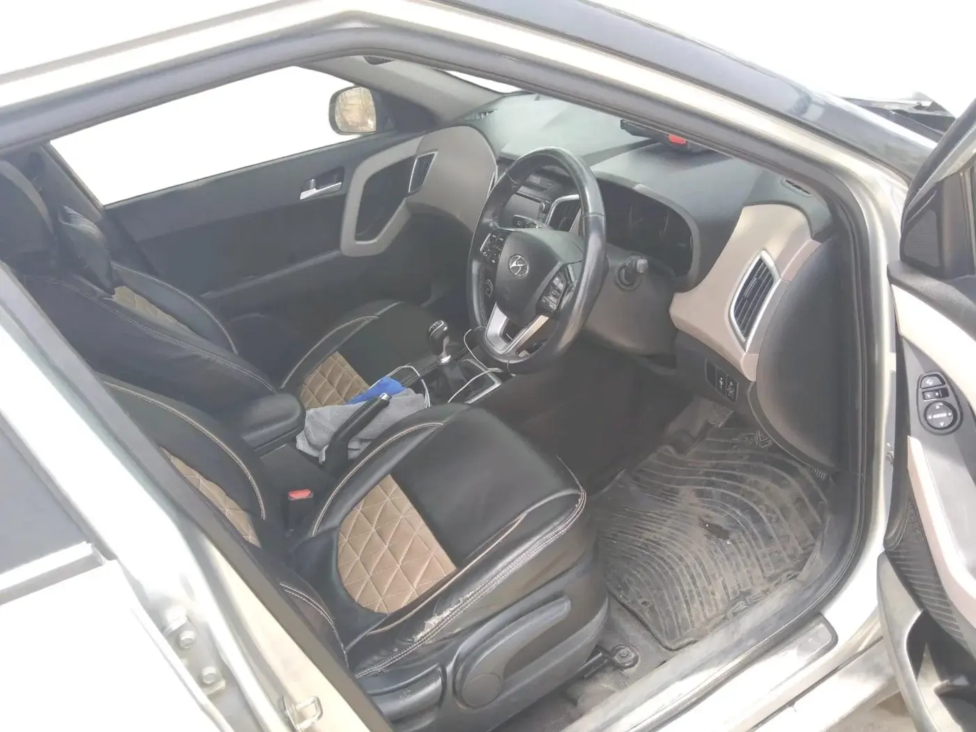 2019 Hyundai Creta SX 1.6 DIESEL, Diesel, Manual, 65,936 km, interior