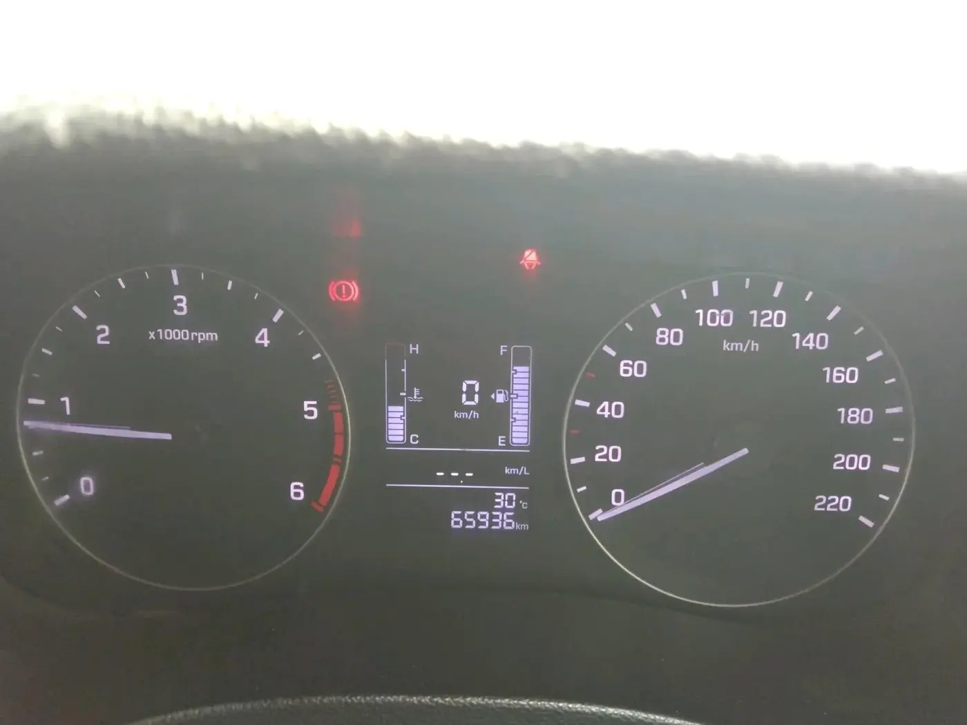 2019 Hyundai Creta SX 1.6 DIESEL, Diesel, Manual, 65,936 km, interior