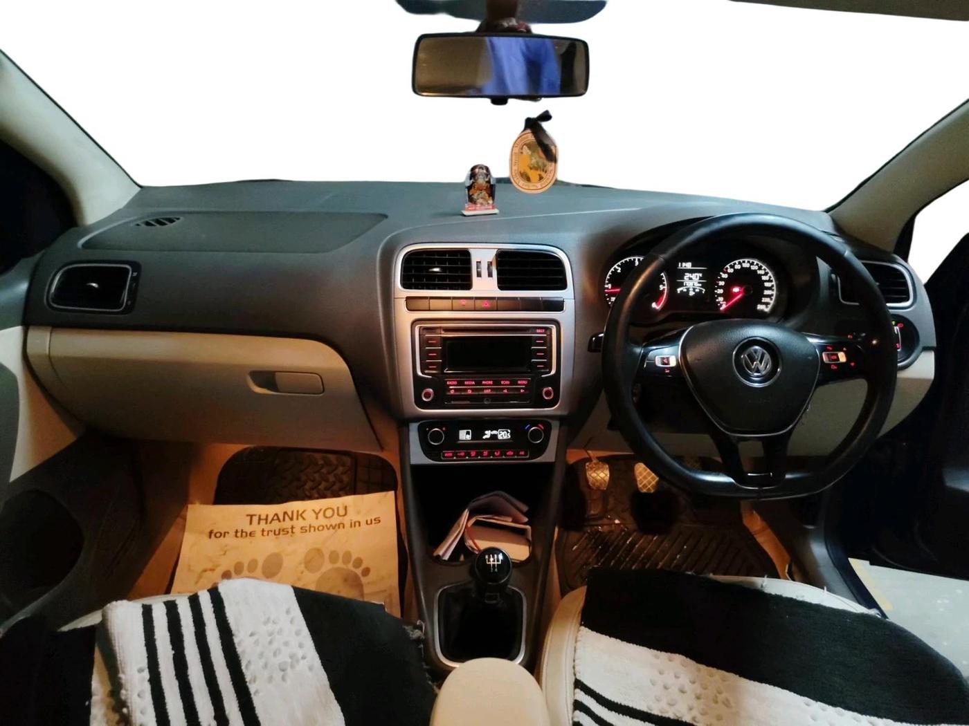 2015 Volkswagen Vento HIGHLINE DIESEL 1.5, Diesel, Manual, 1,70,876 km, interior