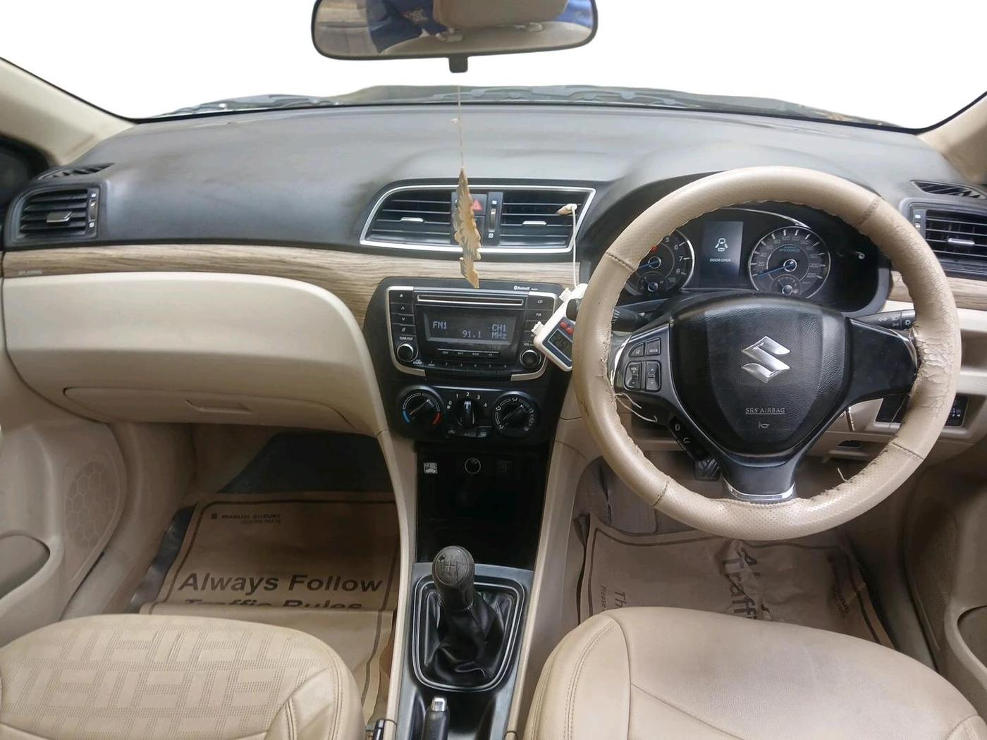 2018 Maruti Ciaz SIGMA 1.5 SHVS MT  PETROL, Petrol, Manual, 1,13,213 km, interior