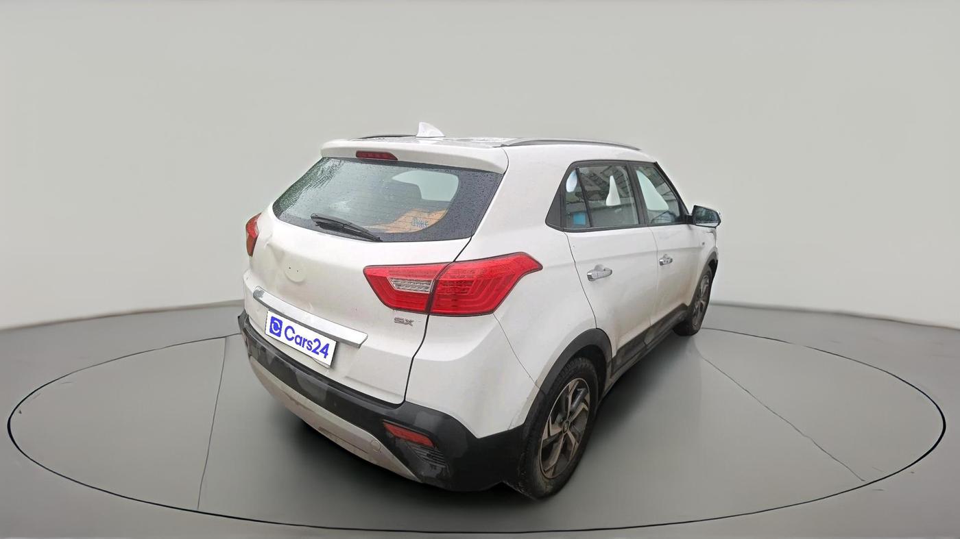 2018 Hyundai Creta SX AT 1.6 DIESEL, Diesel, Automatic, 1,39,188 km, exterior