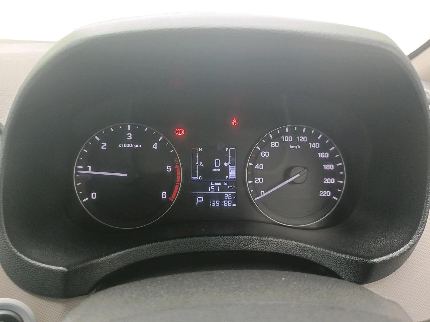 2018 Hyundai Creta SX AT 1.6 DIESEL, Diesel, Automatic, 1,39,188 km, interior