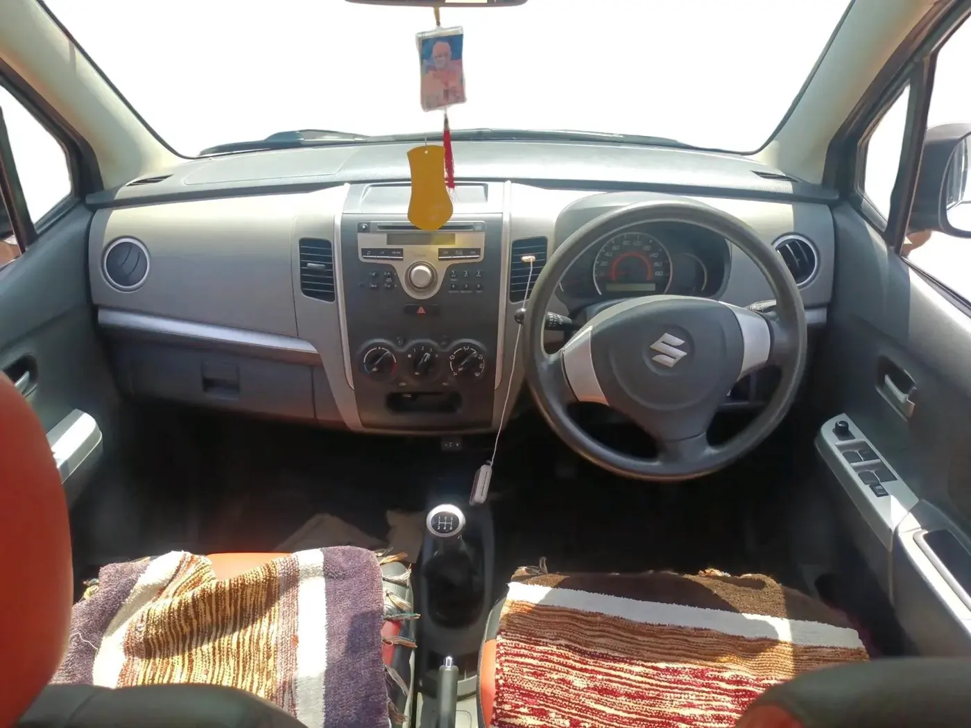 2012 Maruti Wagon R 1.0 VXI, CNG, Manual, 50,901 km, interior