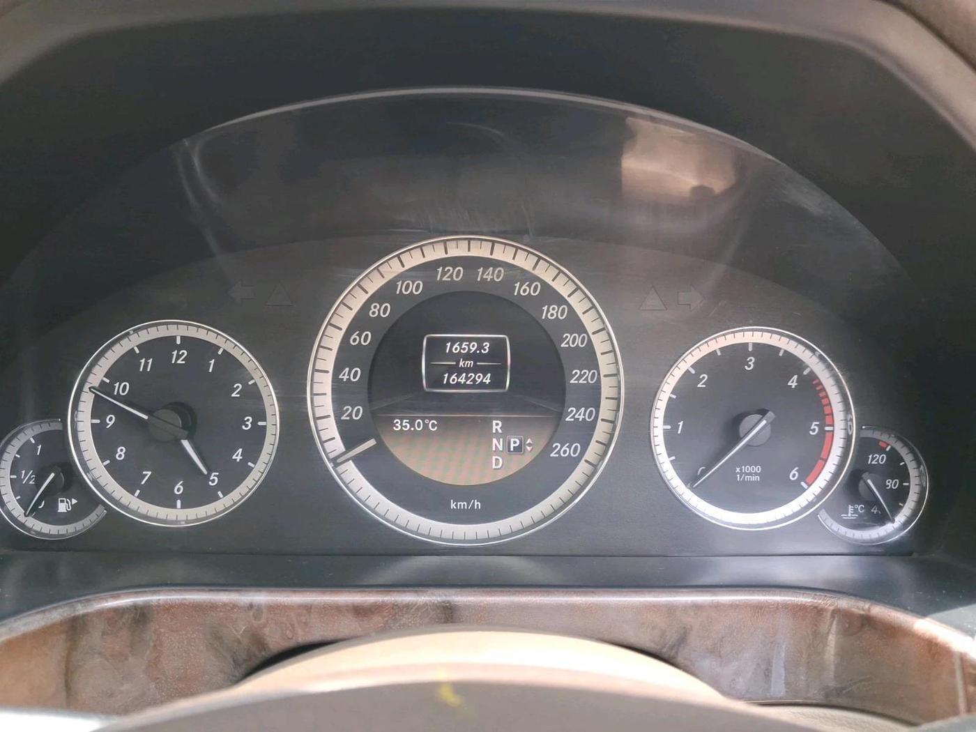 2012 Mercedes Benz E Class E 220 CDI ELEGANCE, Diesel, Automatic, 1,64,293 km, interior