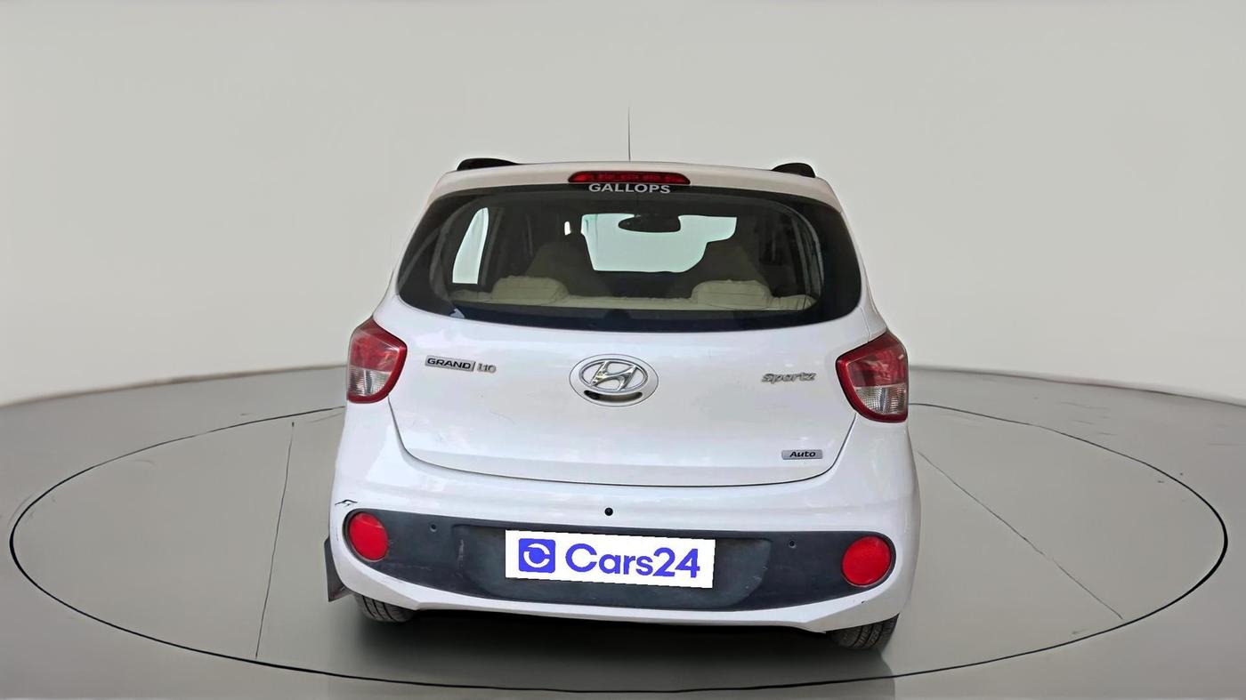 2017 Hyundai Grand i10 SPORTZ (O) AT 1.2 KAPPA VTVT, Petrol, Automatic, 47,200 km, exterior