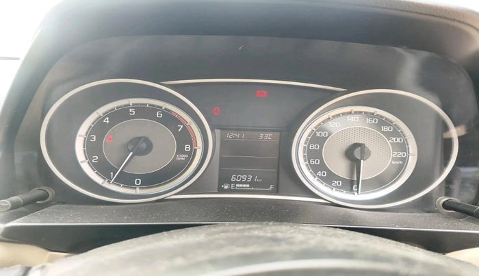 2017 Maruti Dzire ZXI, Petrol, Manual, 60,931 km, interior