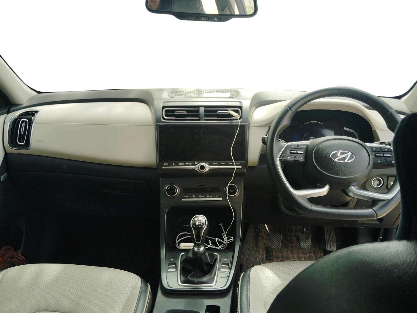 2022 Hyundai Creta SX (O) 1.5 DIESEL, Diesel, Manual, 77,591 km, interior