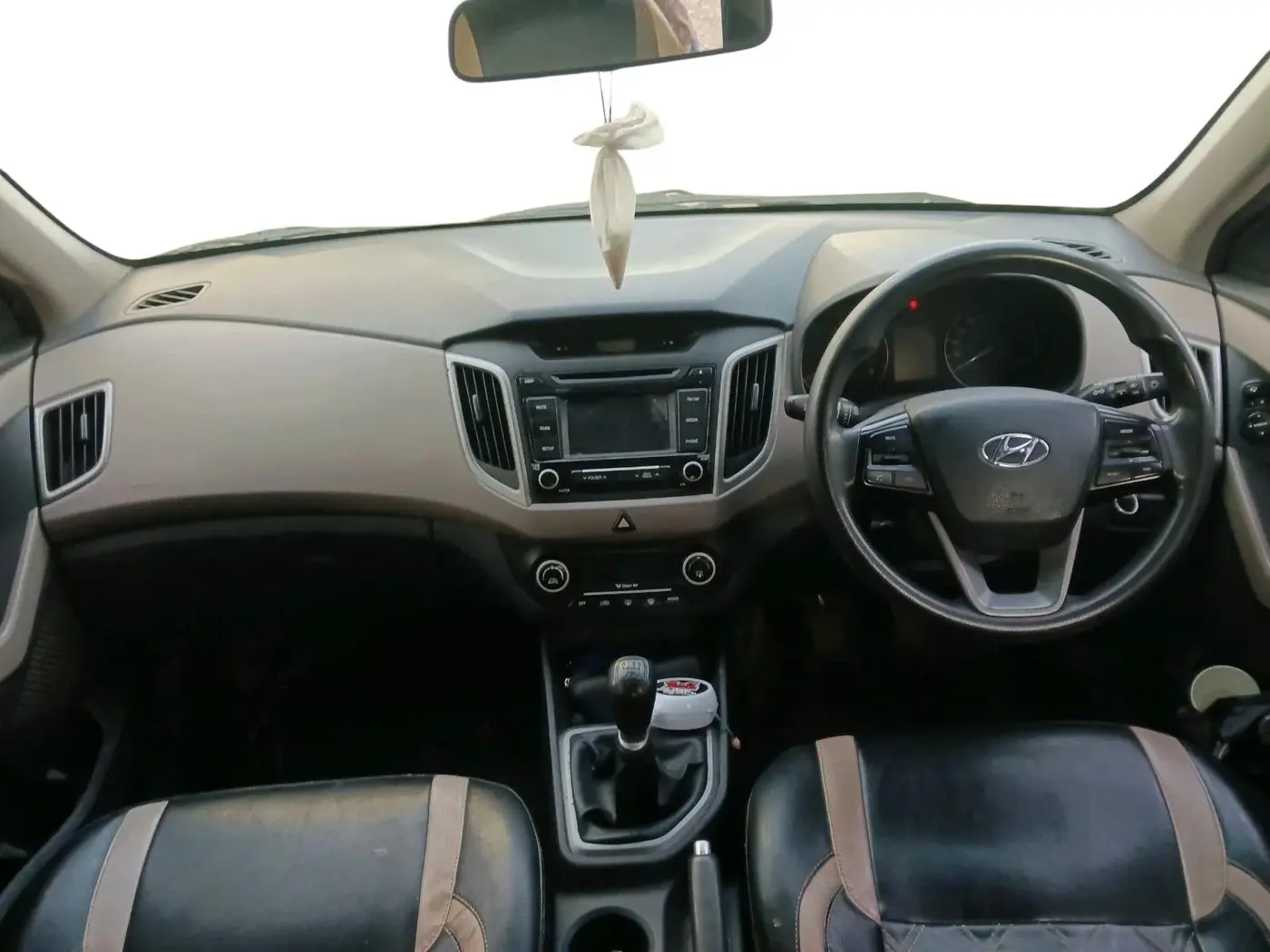 2017 Hyundai Creta SX 1.6 DIESEL, Diesel, Manual, 1,27,408 km, interior