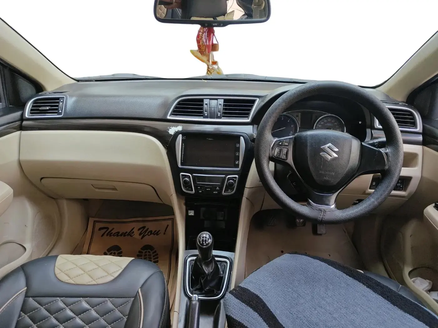 2017 Maruti Ciaz ZDI+ SHVS, Diesel, Manual, 1,59,000 km, interior