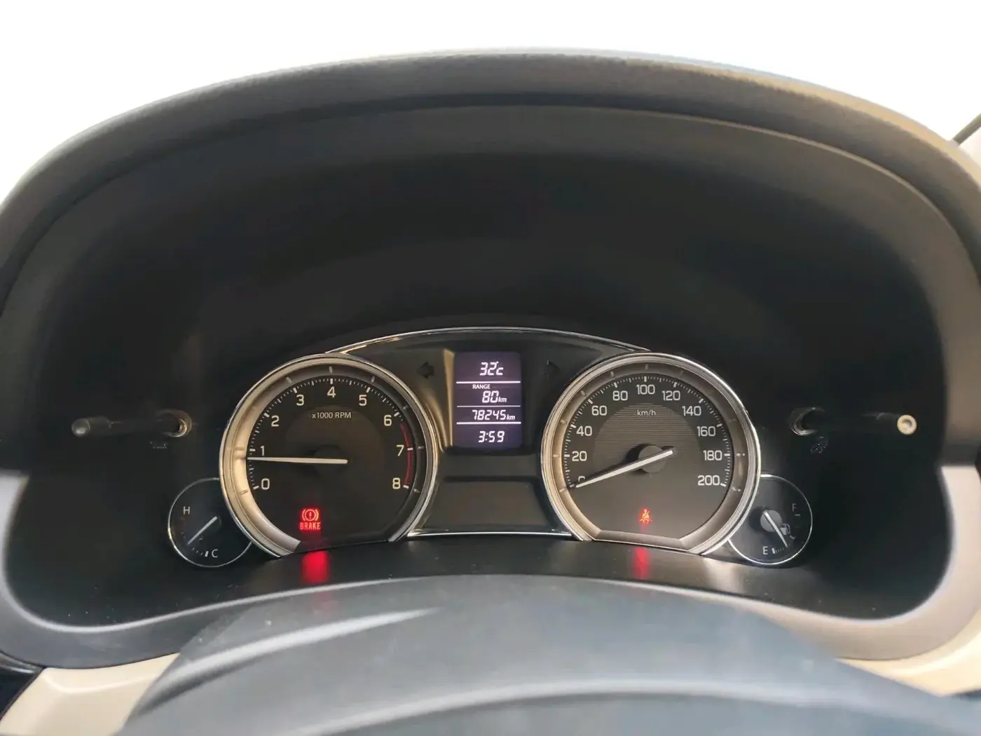 2017 Maruti Ciaz ALPHA 1.4 PETROL, Petrol, Manual, 78,245 km, interior