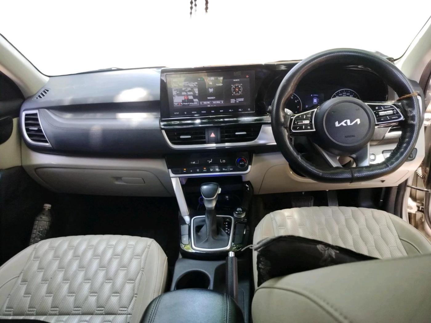 2022 KIA SELTOS HTX IVT 1.5 PETROL, Petrol, Automatic, 92,000 km, interior