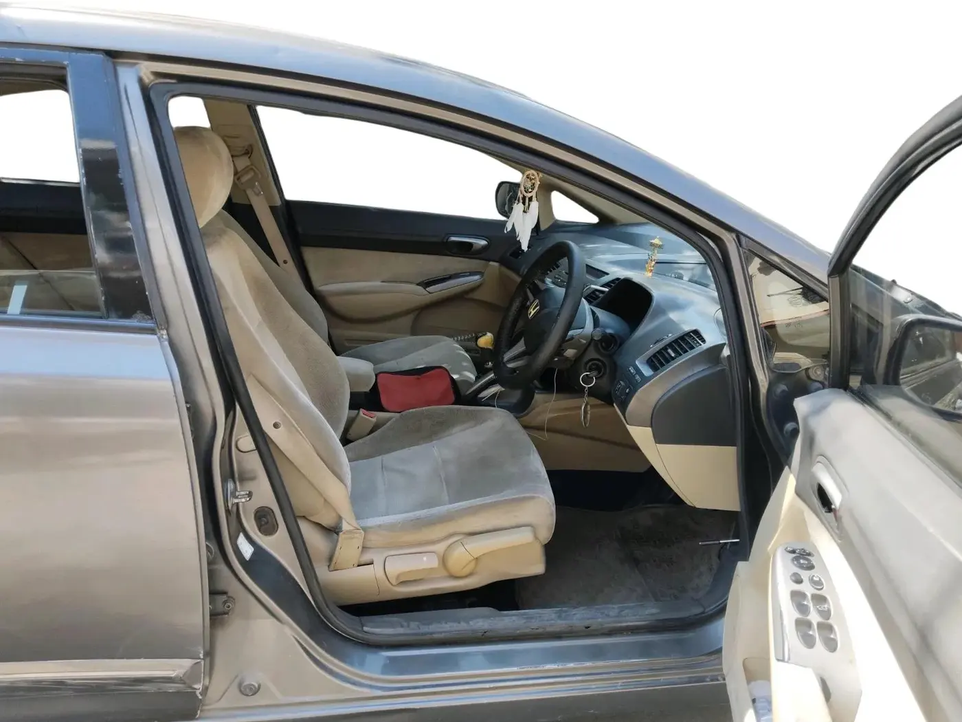 2008 Honda Civic 1.8L I-VTEC S MT, CNG, Manual, 1,90,079 km, interior