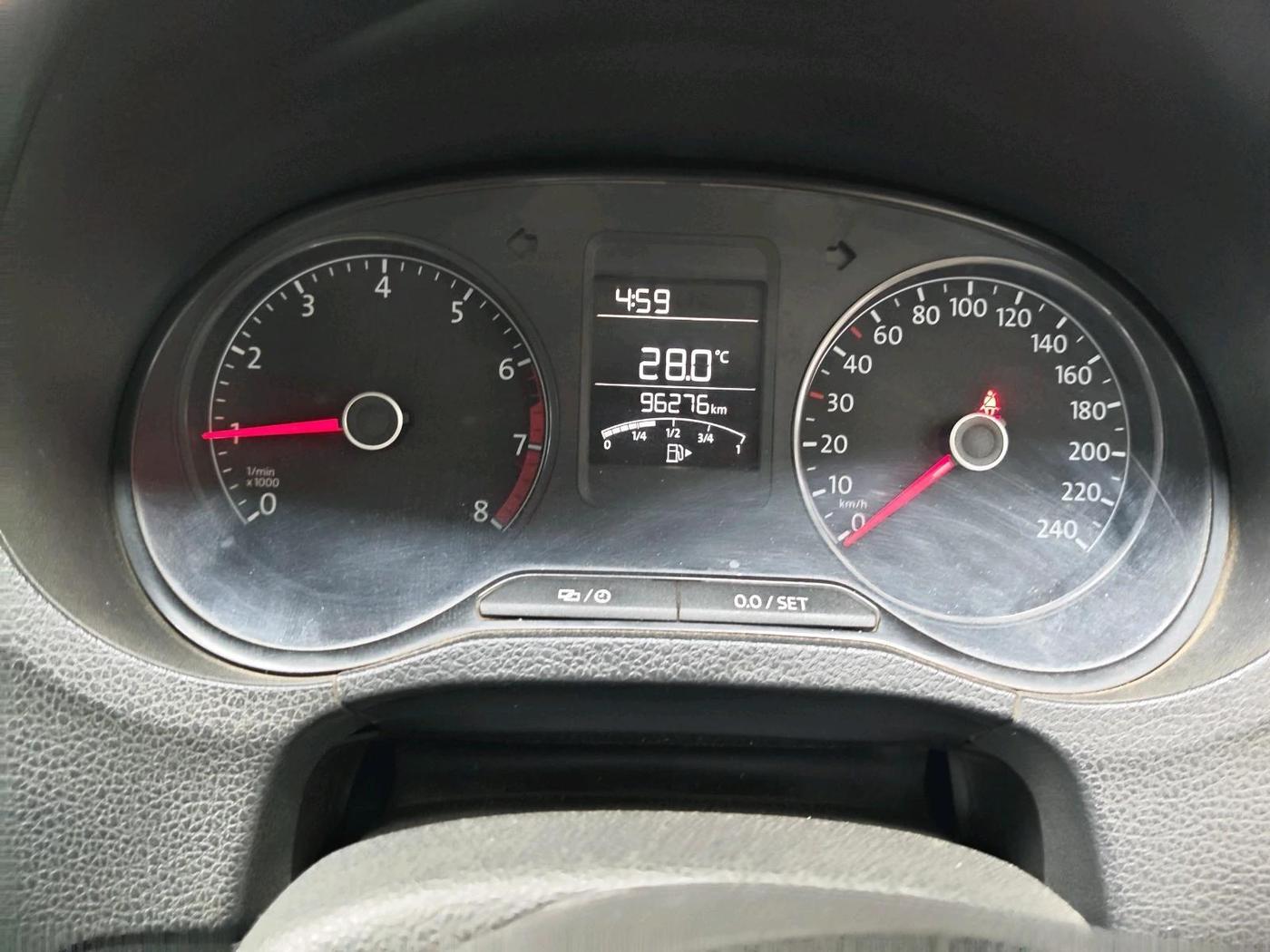 2020 Volkswagen Polo TRENDLINE 1.0L, Petrol, Manual, 96,276 km, interior