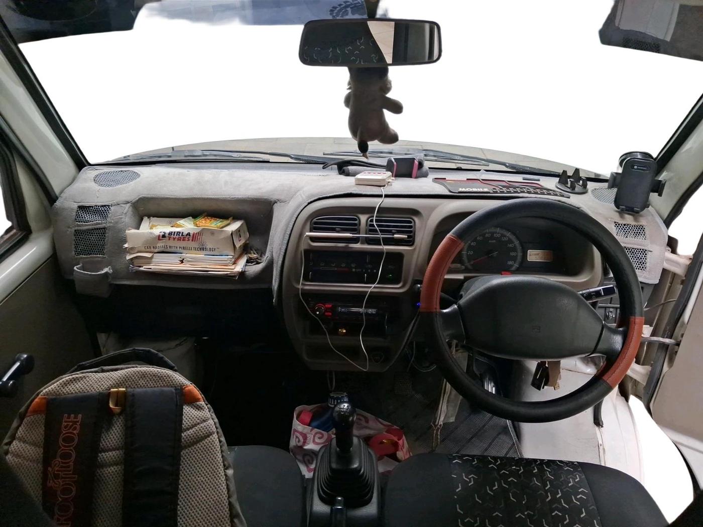 2011 Maruti Eeco 5 STR WITH A/C+HTR, Petrol, Manual, 50,833 km, interior