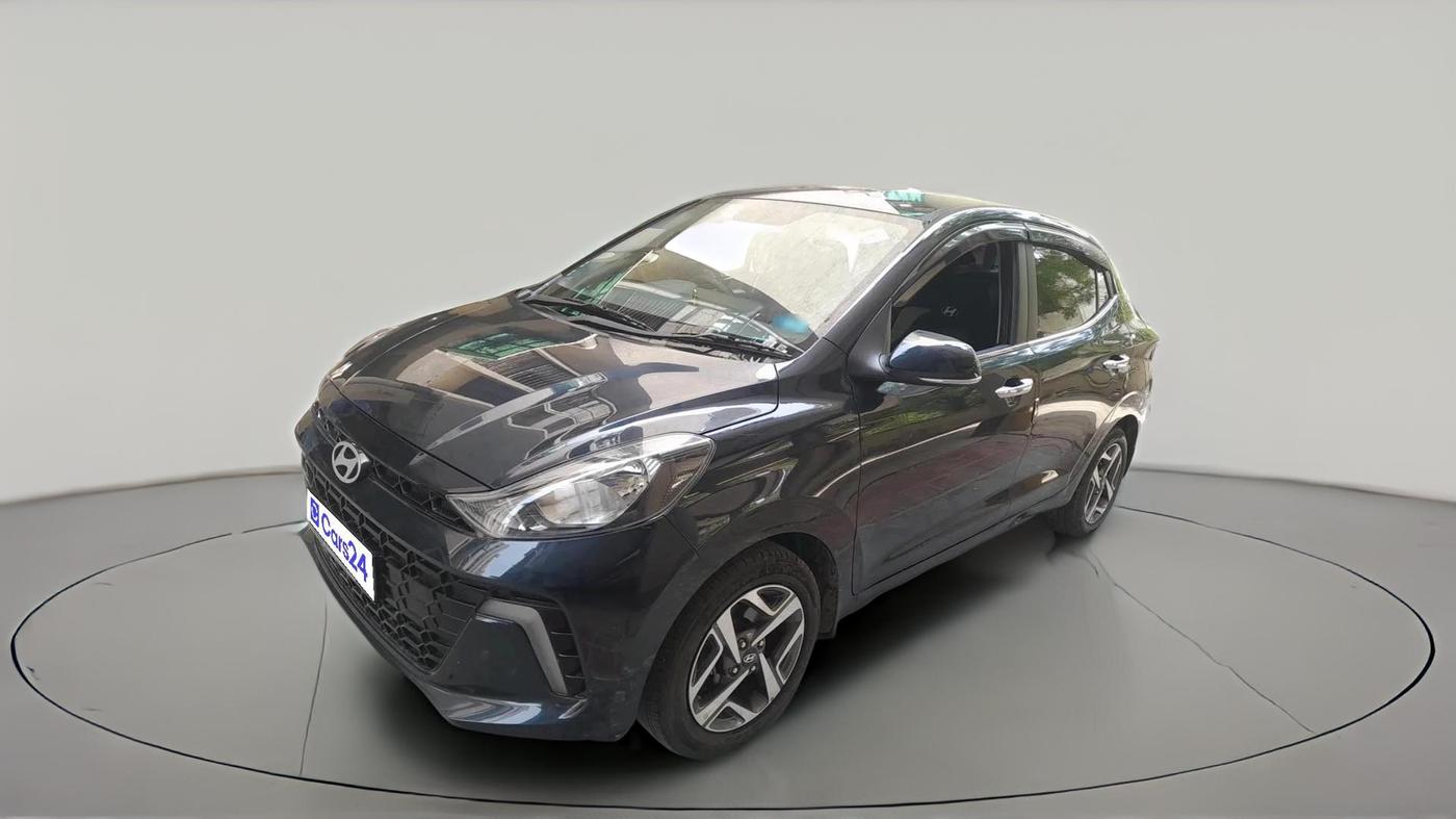 2024 Hyundai AURA SX 1.2 CNG, CNG, Manual, 28,703 km, exterior