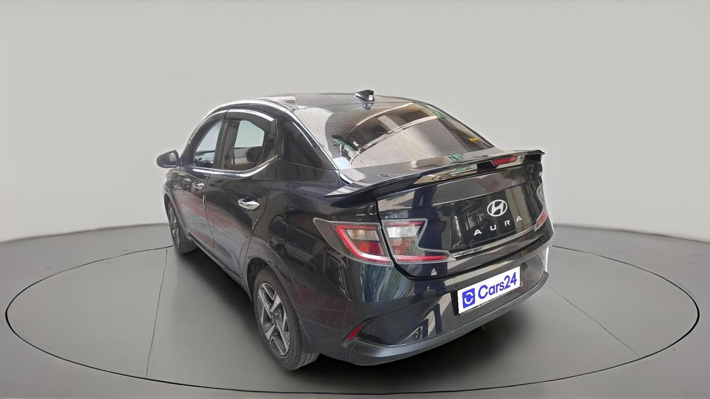 2024 Hyundai AURA SX 1.2 CNG, CNG, Manual, 28,703 km, exterior