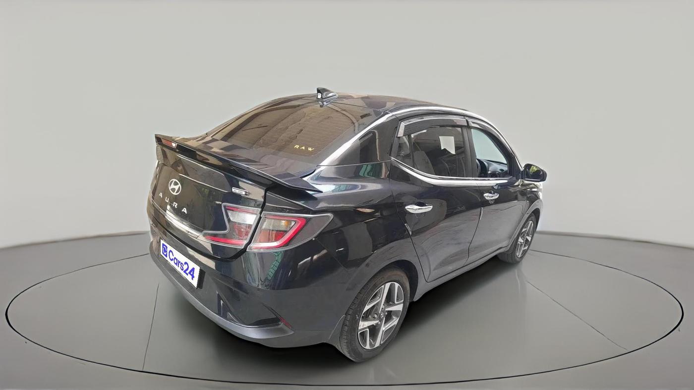 2024 Hyundai AURA SX 1.2 CNG, CNG, Manual, 28,703 km, exterior