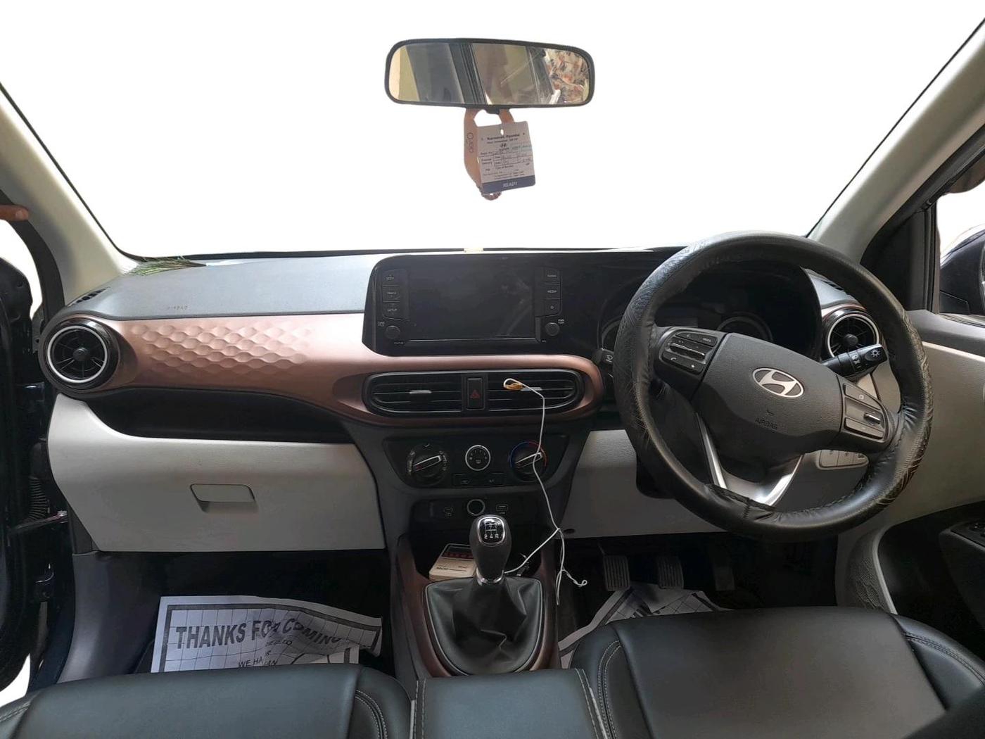 2024 Hyundai AURA SX 1.2 CNG, CNG, Manual, 28,703 km, interior