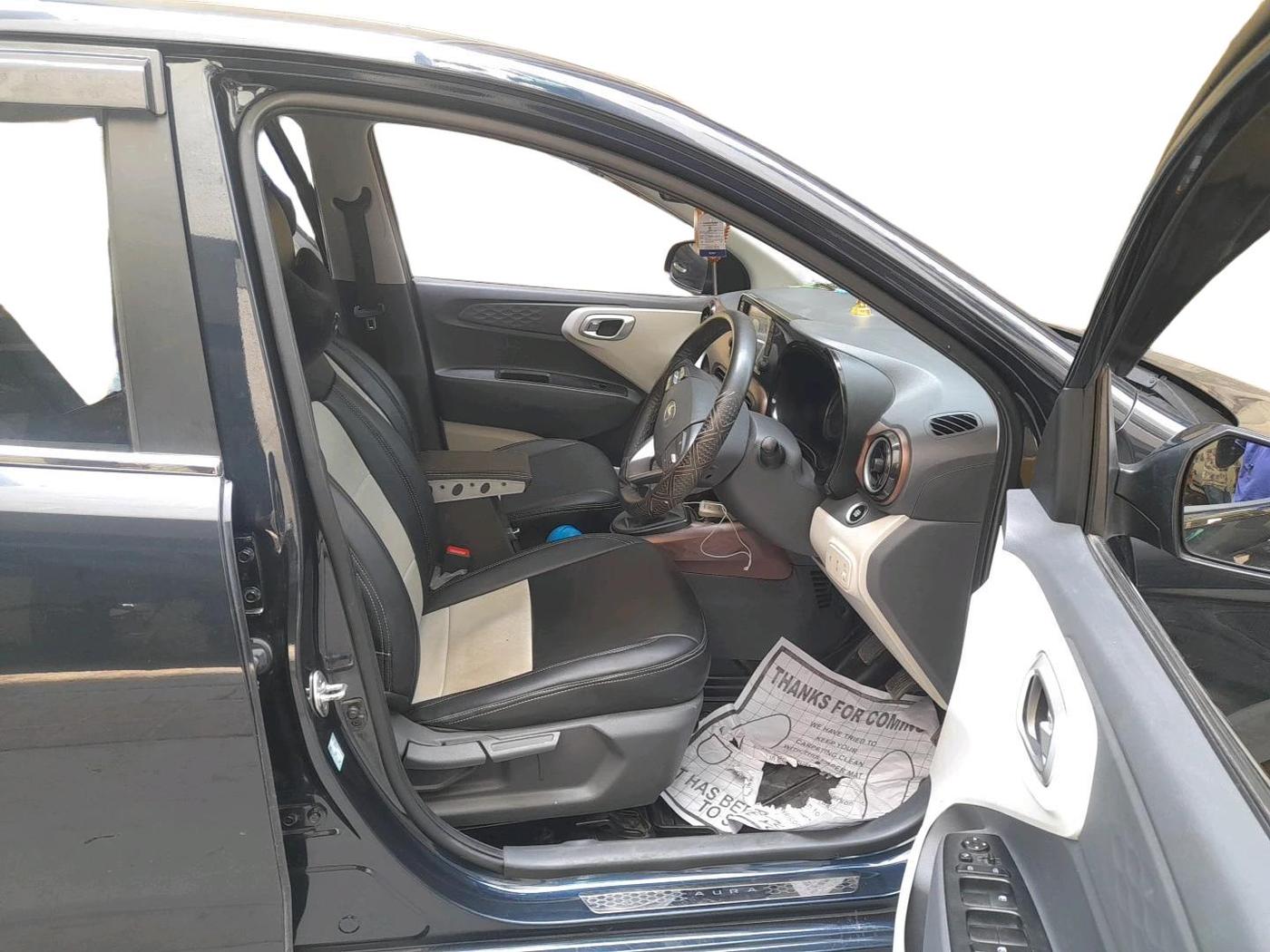 2024 Hyundai AURA SX 1.2 CNG, CNG, Manual, 28,703 km, interior