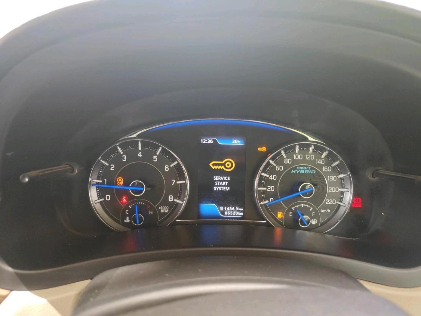 2018 Maruti Ciaz ALPHA 1.5 SHVS PETROL, Petrol, Manual, 89,000 km, interior