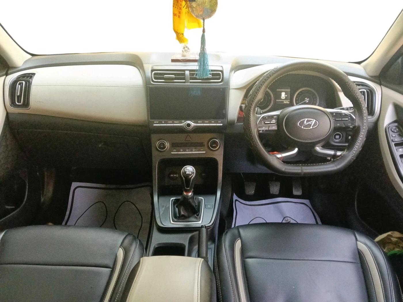 2022 Hyundai Creta SX 1.5 DIESEL, Diesel, Manual, 75,838 km, interior
