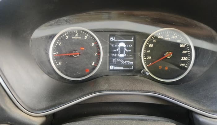 2019 MG HECTOR SMART 1.5 DCT PETROL, CNG, Automatic, 56,473 km, interior