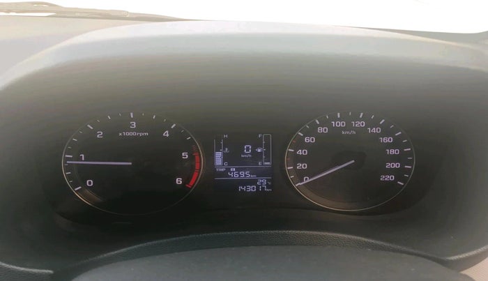 2016 Hyundai Creta SX PLUS 1.6 DIESEL, Diesel, Manual, 1,43,400 km, interior