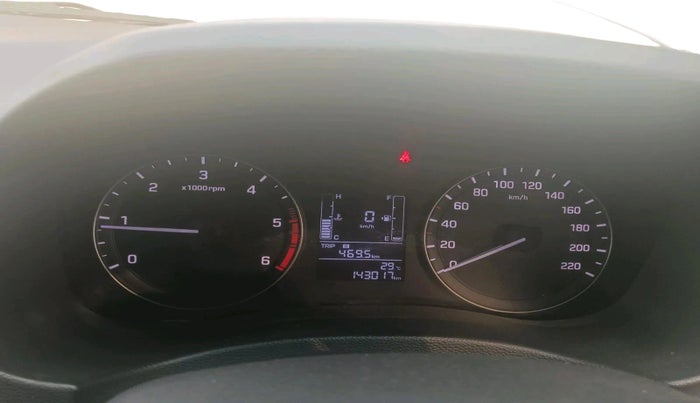 2016 Hyundai Creta SX PLUS 1.6 DIESEL, Diesel, Manual, 1,43,400 km, interior