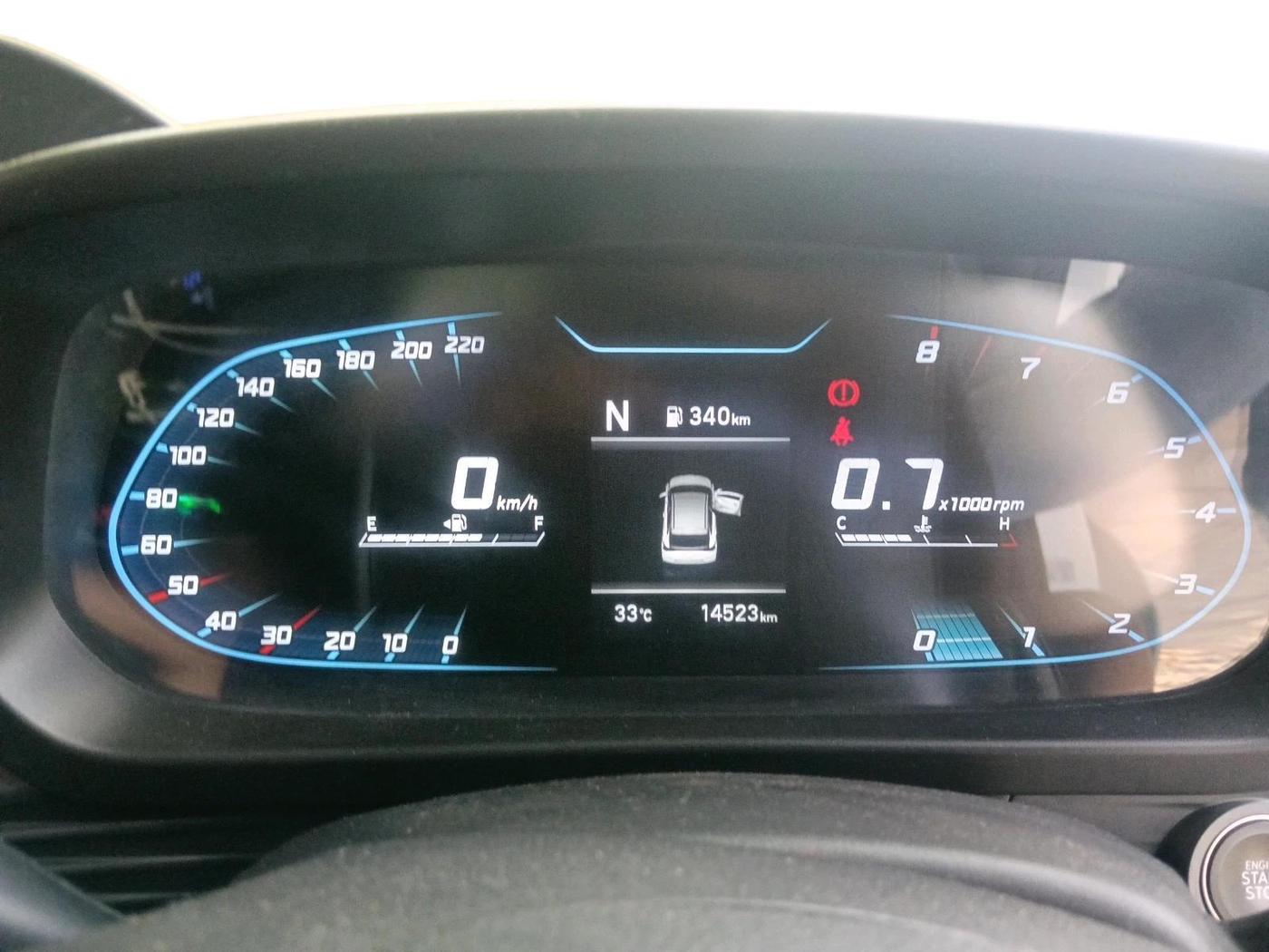 2023 Hyundai NEW I20 ASTA (O) 1.2 AT, Petrol, Automatic, 14,523 km, interior