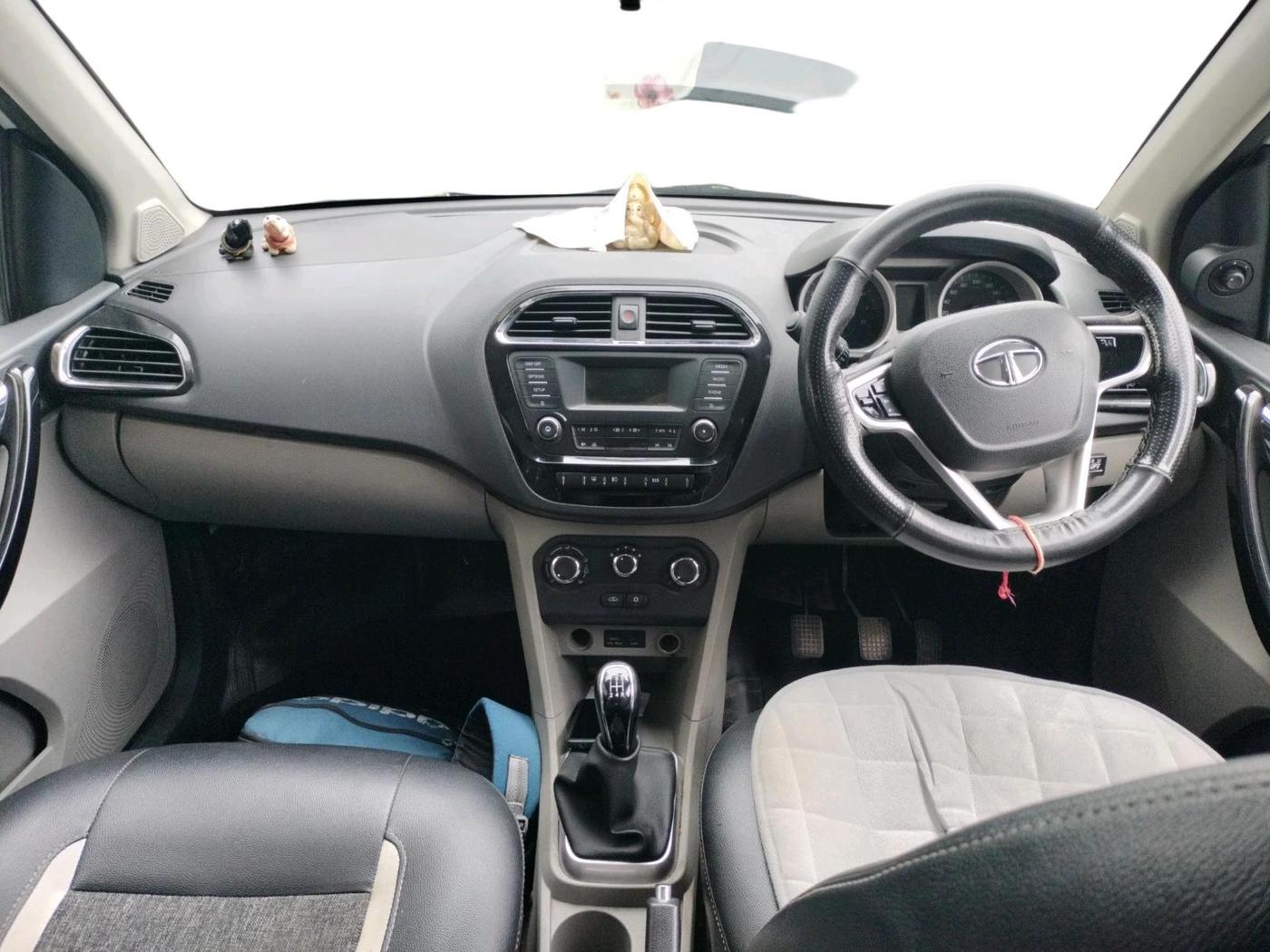 2016 Tata Tiago XZ PETROL, CNG, Manual, 1,22,540 km, interior