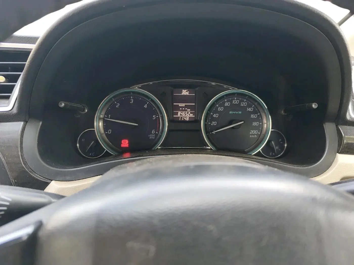 2016 Maruti Ciaz VDI SHVS, Diesel, Manual, 84,652 km, interior